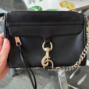 Rebecca Minkoff mini Mac leather crossbody bag